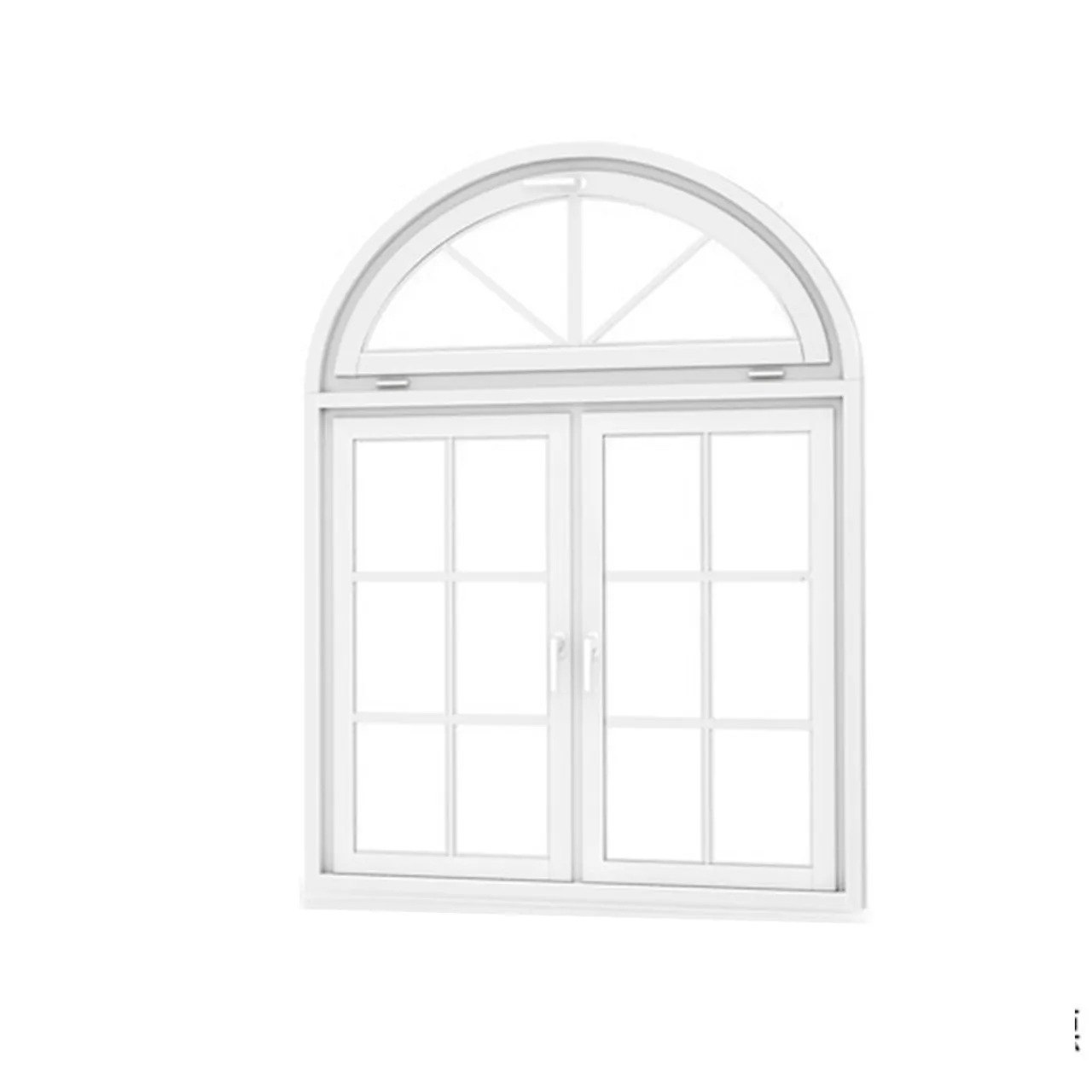 Windows casement with glass windows aluminum profile house window grille models