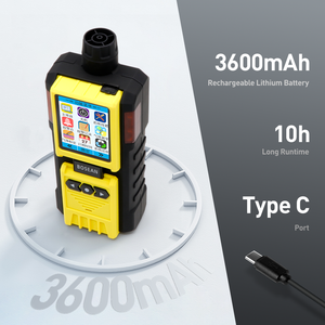 Bosean सह co2 o2 h2s ऑटो गैस विश्लेषक सल्फर डाइऑक्साइड पोर्टेबल पंप 5 के साथ मेथनॉल गैस डिटेक्टर गैस विश्लेषक - Product Image 5