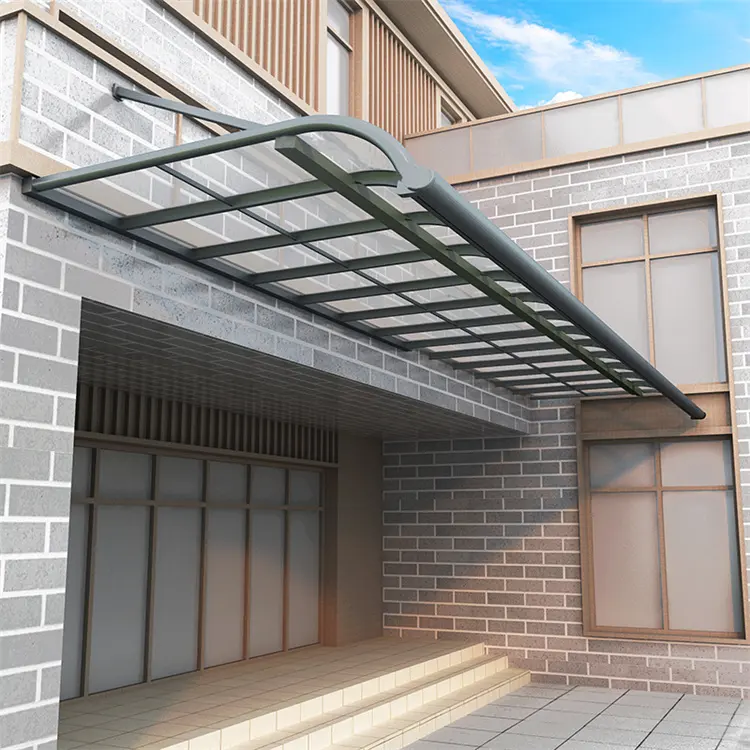Y-TOP 2023 Wind resistant rain-proof door canopy awning canopy aluminum canopy