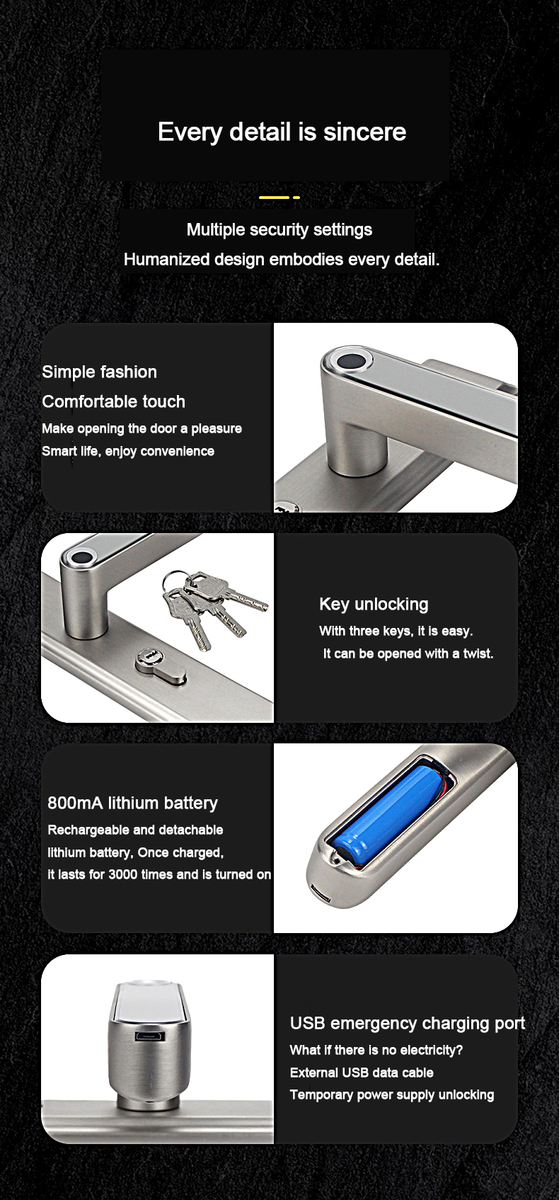 tuya smart life app control gsm wireless smartsteps bd safety lock digital door lock smart door lock