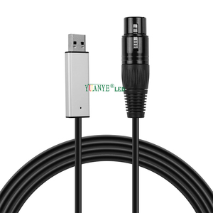 USB zu Dmx Schnittstellenadapter Computer PC Bühnenleiste Ereignisse Beleuchtungregler Dimmer
