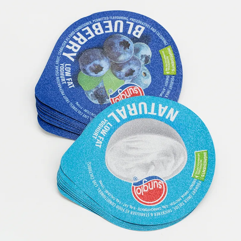 Custom Printing Easy Peel Seal Sealing Film Roll Yogurt Tea Plastic K Cups With Aluminum Foil Lid Film Roll