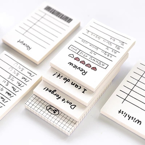 Printing <strong>Notepad</strong> With Cute Pattern Company Logo Line Mini Memo Notes to Do List Pads for Business Study Use - Product Image 3