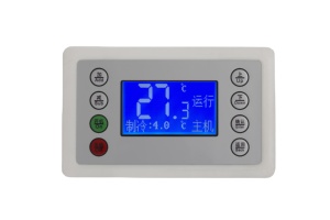 Controlador de bomba de calor de programación PLC con pantalla táctil con interfaz multilingüe para aplicaciones de control industrial - Product Image 6