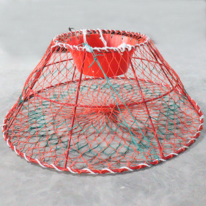 Nhà Máy Giá HDPE khung thép cua và tôm bẫy PE bền nuôi trồng thủy sản lồng với Lớp dưới cùng cho sâu Câu Cá Biển - Product Image 4