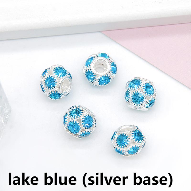 6 lake blue(silver base)