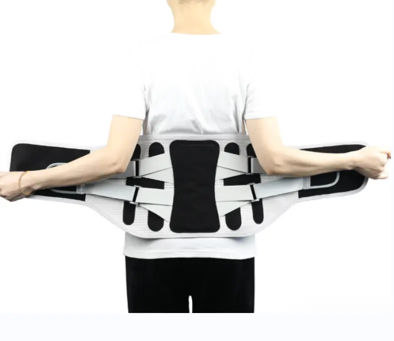 Nouveaux produits Double traction taille soutien orthèse soutien lombaire orthèse dos ceinture de soutien pour la douleur