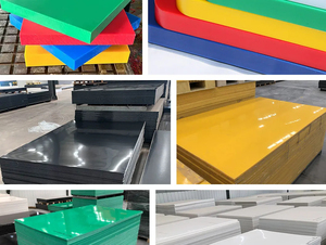 Custom Cut High-Density PE Material 4mm Thick <strong>HDPE</strong> Polyethylene <strong>PVC</strong> Sheet ABS &amp; UHMWPE for Earthwork Processing - Product Image 2