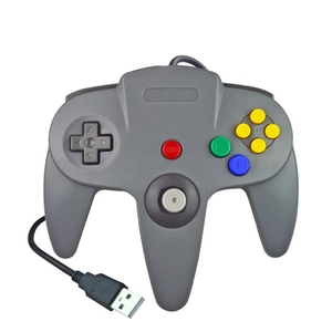 Gamepad per N64 USB/N64 Controller cablato per Console di gioco TV supporta il formato NES - Product Image 1