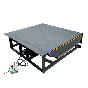 Logística mediante nivelador de muelle estacionario, elevador de muelle de contenedores de almacén, puente de embarque fijo, elevador de carga de contenedores de envío - Product Image 1