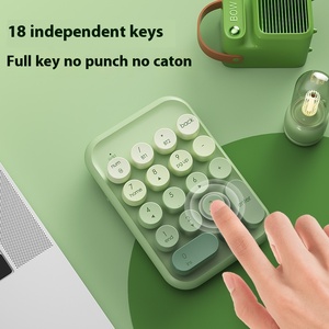 BOW High-Value Wireless para Bluetooth Teclado numérico Ratón para computadora portátil Exclusivo transfronterizo para niñas