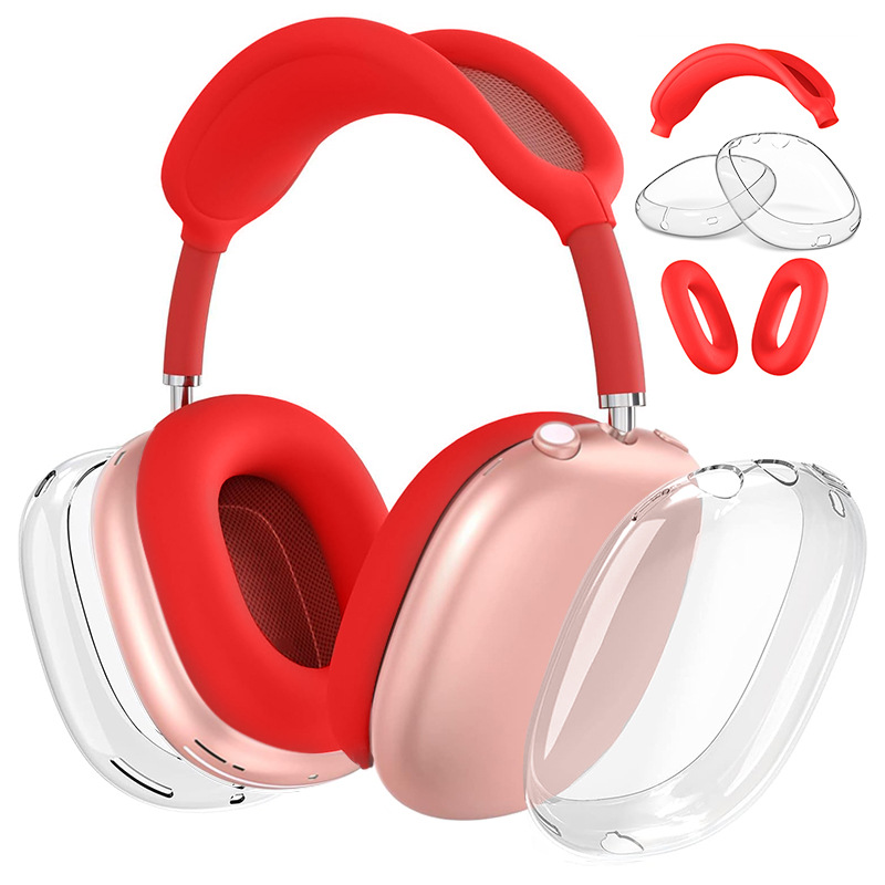 transparent + rouge