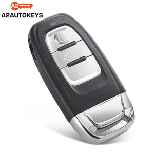 A2AUTOKEYS 8T0 959 754C 868MHZ 3 Buttons Smart Remote Car <strong>Key</strong> for <strong>Audi</strong> Q5 A4L A5 A6 A7 A8 RS4 RS5 S4 S5 - Product Image 1