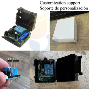 433 mhz DC 12V Dry Contact Relay 1 CH 10A Module 5/10/15/20 Seconds Timing Function Wireless <strong>Remote</strong> <strong>Control</strong> Switch Transmitter - Product Image 3