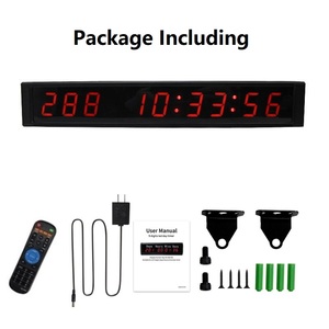LED programmabile multiplo uso interno elettronico 1 "999 giorni conto alla rovescia per eventi count giorni con telecomando - Product Image 6