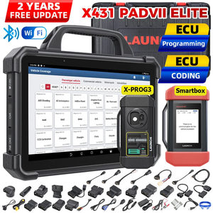 Starten Sie die X431 Pad7 Elite-X-431 PAD VII LINK Advanced ECU-Codierungs-und Programmier funktion mit neuen Smart link C VCI-Diagnose tools - Product Image 2