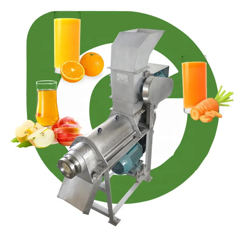 Industrial Bitter Gourd Guava Pineapple Juice Extractor Machine Presse Jus Orange Cool Press Juicer