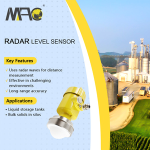 4-20ma 0-5V 0-10V Rs485 Transmisor de nivel Sensor de nivel de líquido sin contacto digital - Product Image 2