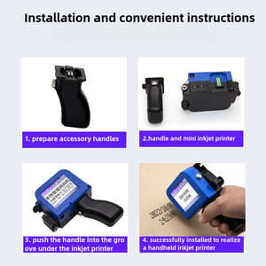 Mini stampante a getto d'inchiostro palmare sconti prezzo palmare programmatori a getto d'inchiostro di piccole dimensioni codice QR e macchina per la marcatura della data - Product Image 4