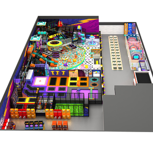 สนามเด็กเล่นในร่มขนาดใหญ่ 1,500 ตร.ม. พร้อมสวนแทรมโพลีนธีมต่างๆ และสไลเดอร์สำหรับเด็กที่น่าตื่นเต้น - Product Image 1
