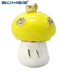 Bút 64GB Kim Loại Pha lê màu hồng nấm mô hình 4GB 8GB 16GB 32GB ổ đĩa <span class=keywords><strong>USB</strong></span> những người yêu thích <span class=keywords><strong>Flash</strong></span> Quà Tặng đĩa - Product Image 4