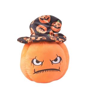 卸売高品質ハロウィン楽しいパンプキン枕ぬいぐるみ遊び悪魔顔パンプキン人形子供のなだめるような人形ギフト用