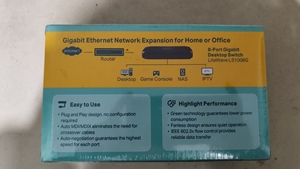 Tp-link LS1008G 8-Port Gigabit masaüstü Ethernet anahtarı tam Gigabit portu ağ anahtarı - Product Image 3