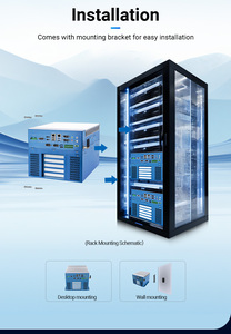 Customizable Mini Server <strong>X86</strong> Intel Fanless Win-Dows Micro Industrial Control Desktop <strong>Computer</strong> Case Wifi Mini Pc <strong>Ipc</strong> - Product Image 4
