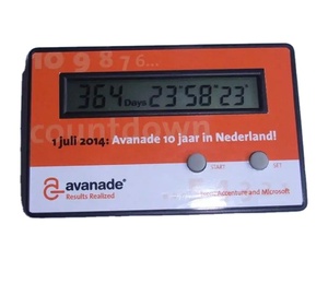 30 tage countdown-timer mit großen LCD-display