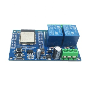 DC5-60V ESP32 <strong>WiFi</strong> Relay control switch module IOT ESP32-WROOM Dual Channel Relay Control Board Module for <strong>Arduino</strong> Smart Home - Product Image 1