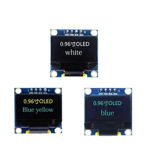 Modulo Display OLED da 0.96 pollici 128x64 Pixel I2C SSD1306 lavagna OLED luminosa compatibile con Raspberry Pi ESP32 - Product Image 1