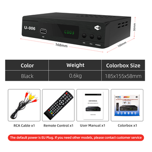 ISDB-T U-006 Sunplus 1508Cセットトップボックス新モデルデジタルTVレシーバーフルHD H.264エンコーダーカスタマイズIsdb-tセットトップボックス