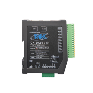 CK-DA08ETH 8チャンネルリモートIO取得モジュールModbus TCP 0-10V 4-20mAアナログ出力RS485インターフェイスイーサネット - Product Image 1