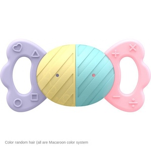 Trẻ sơ sinh trẻ sơ sinh mềm đồ chơi Rattle nhẹ nhàng răng máy xay dính luộc bé <span class=keywords><strong>teethers</strong></span> cho 0-1 năm & 6-8 tháng làm bằng nhựa - Product Image 5