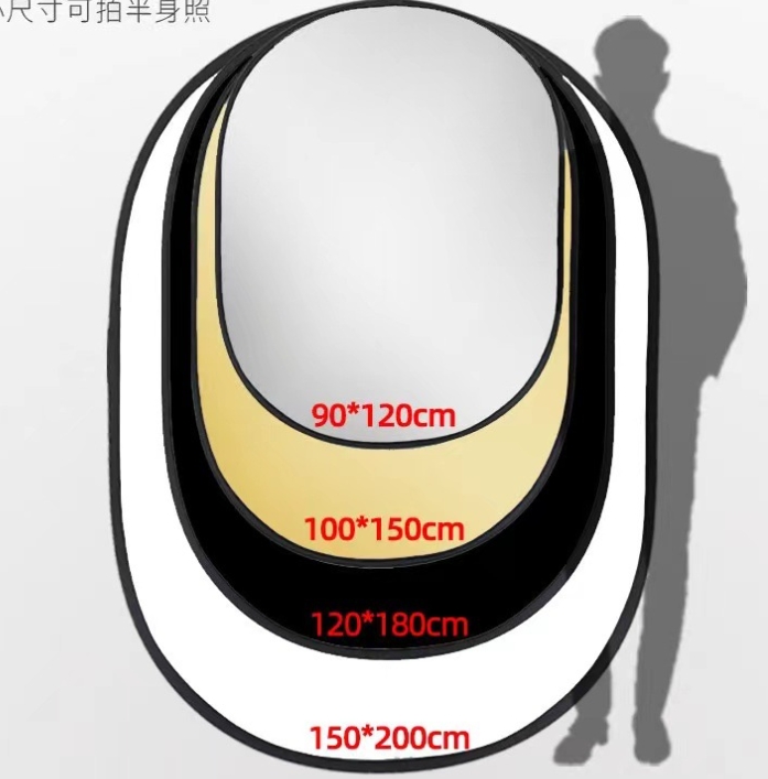 100*150cm Gold/Silver