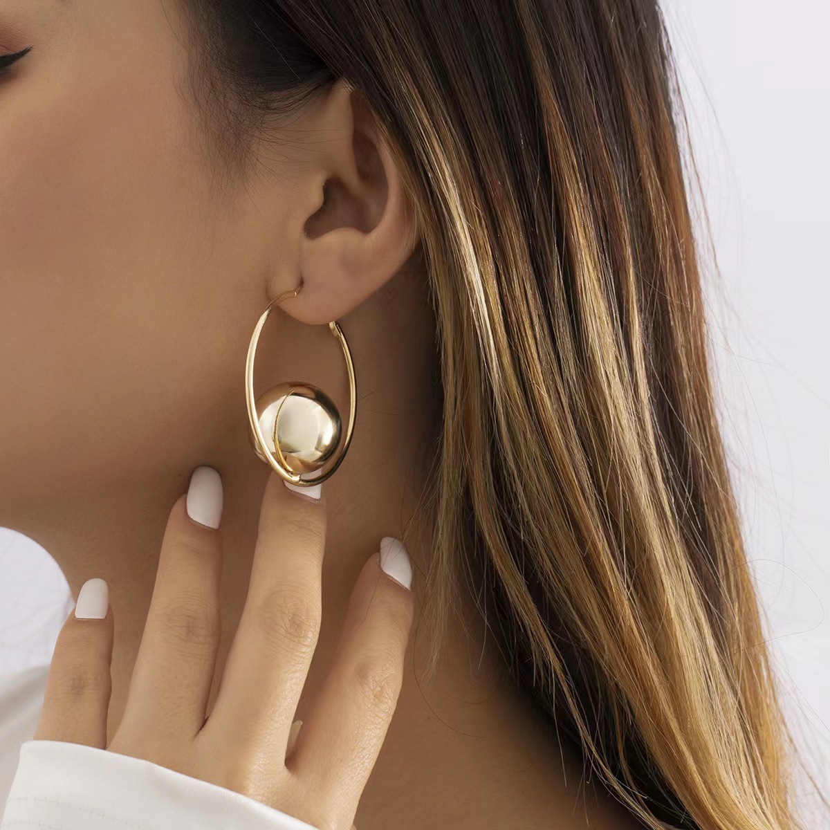 Boucles d'oreilles en or