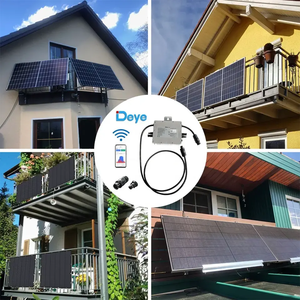 Fácil instalación 600W/800W Ip67 On-grid Tied Micro Inverter Mppt Kit de sistema solar para balcón Pwm controlador de iones de litio - Product Image 6