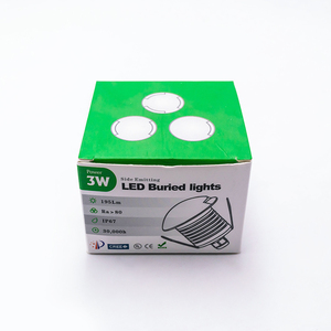ทางเดินทางเดินกลางแจ้งไฟฝังพื้น DC12V-24V LED 3W IP67 Q1 - Product Image 6