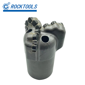 Broca PDC 102mm API 2 3/8 Reg Diamond Composite Three Wing Arc Angle Drill Bit Perforación sin núcleo