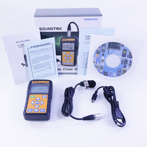 Tenmars ST-130 tiếng ồn liều Meter âm thanh mức độ Meter với dữ liệu logger Phạm vi đo lường 30dB để 140dB (A) - Product Image 4