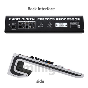 16-Channel Wireless Studio <strong>Audio</strong> Mixer DJ Sound Controller Interface USB Drive XLR <strong>Microphone</strong> Jack 48V Power RCA <strong>Input</strong>/<strong>Output</strong>