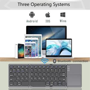 Inalámbrico para 60% 64 teclas Mini teclado plegable tijera llave con puerto de interfaz USB nuevo producto Material plástico - Product Image 4