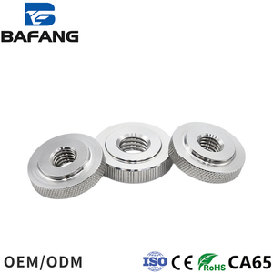 304 thép không gỉ phẳng hạt tay thắt chặt các loại hạt mỏng Pan hạt M3 M4 M5 M6 M8 M10 Gb807 có khía hạt - Product Image 4