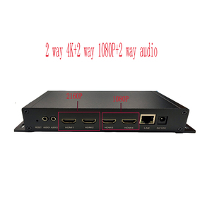 4k 2 CH 3840x2160P 2 CH 1920X1080P HD IP Http Rtmp Udp Udp HD Video kodlayıcı - Product Image 4