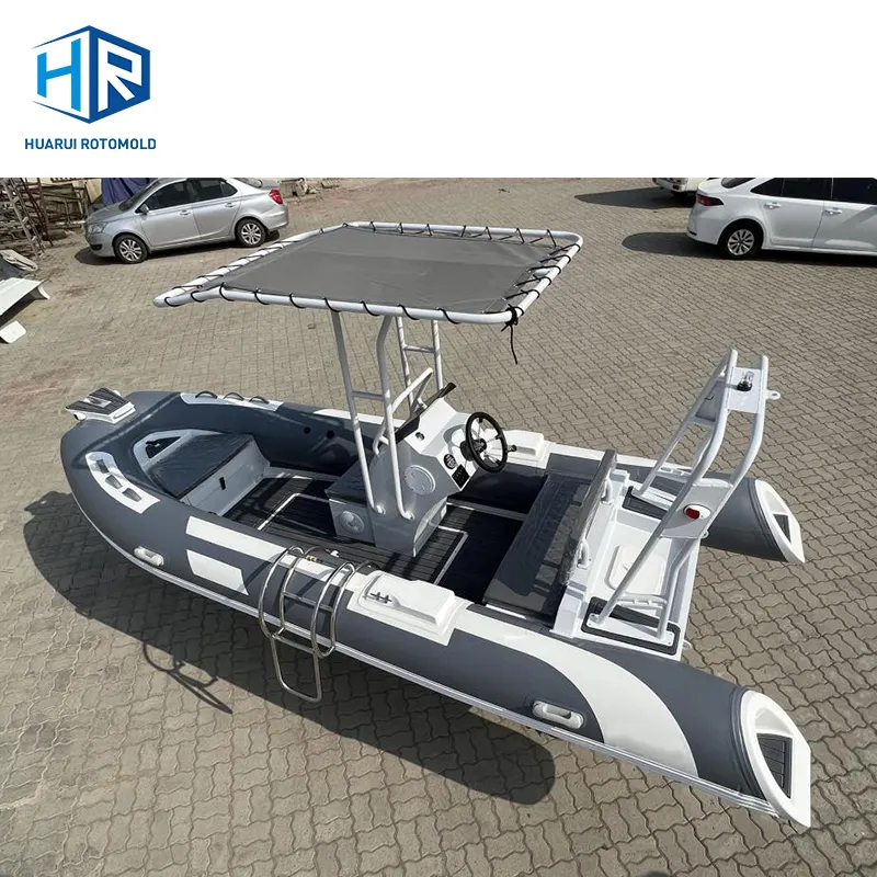 Rotomold-Barco deportivo de material avanzado, barco de lujo RIB, yate de alta calidad, barco de rescate en alta mar fluvial