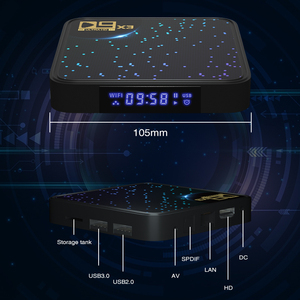 Mrsvi กล่อง X3 D9 S905X3ทีวีแอนดรอยด์9.0 Amlogic S905X3 64-bit Quad Core ARM COR-Tex A53 CPU 2GB 16GB 2.4G & 5Gwifi & BT4.1 100M LAN - Product Image 2