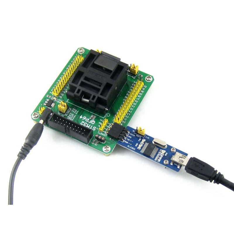 Programming Test Burning Adaption Transfer seat STM32F STM32L QFP64