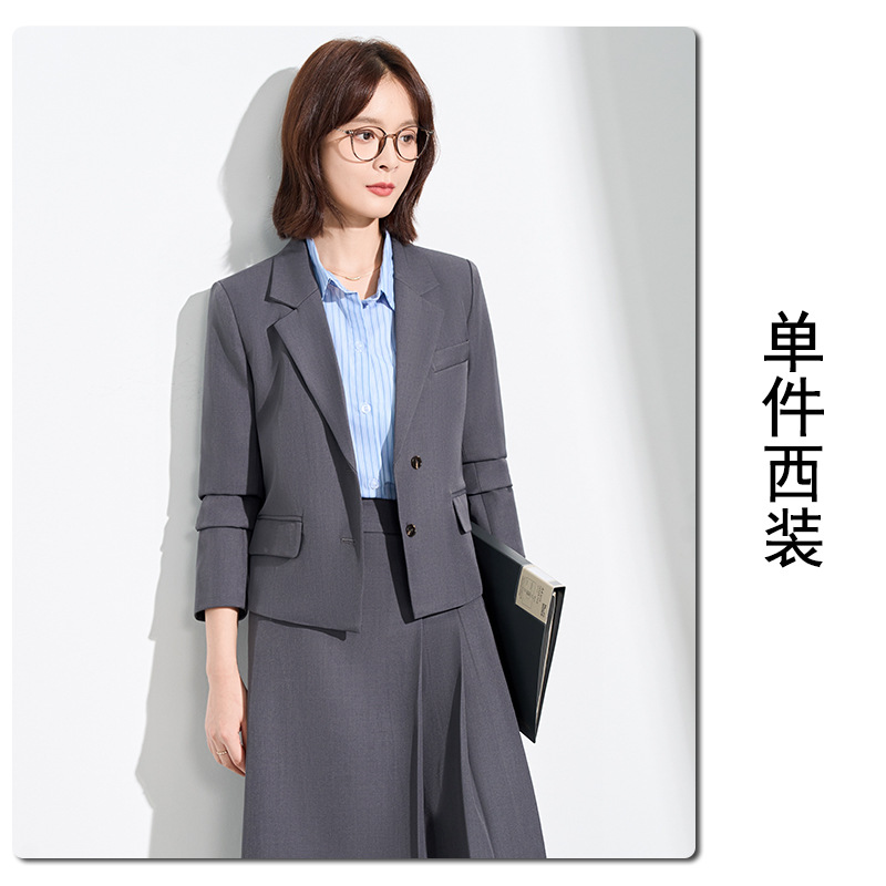 gray suit