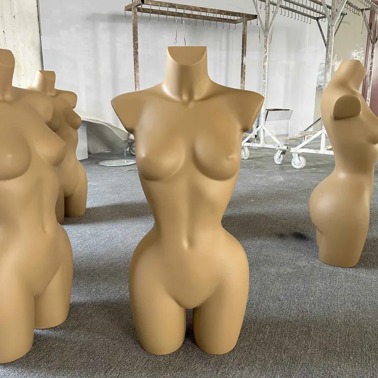 Mannequin demi-corps en gros Magasin de vêtements vitrine mannequins femmes