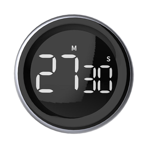 Display a LED piccolo Mini Timer magnetico digitale circolare magnetico LED conto alla rovescia Timer da cucina digitale - Product Image 1